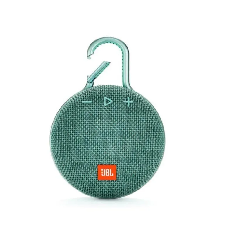 JBL Clip 3 Mini tragbarer drahtloser IPX7 wasserdichter Bluetooth-Lautsprecher mit HD-Mikrofon Passiver Bass-Treiber 10 Stunden Spielzeit