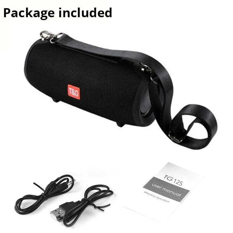 Tragbare Bluetooth Lautsprecher Im Freien Wasserdichte Stereo Spalte Drahtlose Lautsprecher Mit Mic FM Radio MP3 Bass Sound Box Dropshipping