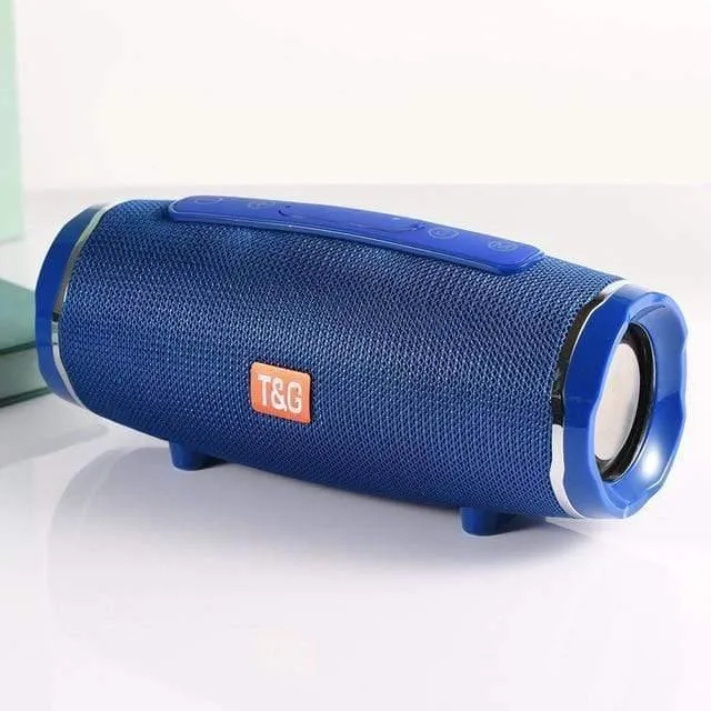 Tragbare Bluetooth Lautsprecher Im Freien Wasserdichte Stereo Spalte Drahtlose Lautsprecher Mit Mic FM Radio MP3 Bass Sound Box Dropshipping