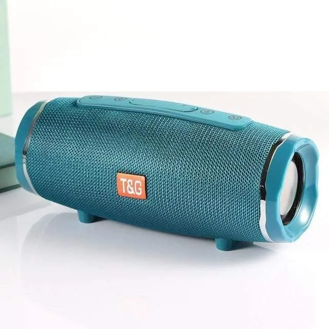 Tragbare Bluetooth Lautsprecher Im Freien Wasserdichte Stereo Spalte Drahtlose Lautsprecher Mit Mic FM Radio MP3 Bass Sound Box Dropshipping