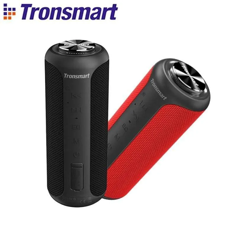 Tronsmart T6 Plus (Upgraded Edition) Bluetooth 5.0-Lautsprecher 40 W tragbarer TWS-Lautsprecher IPX6-Säule mit NFC, TF-Karte, USB-Flash-Laufwerk