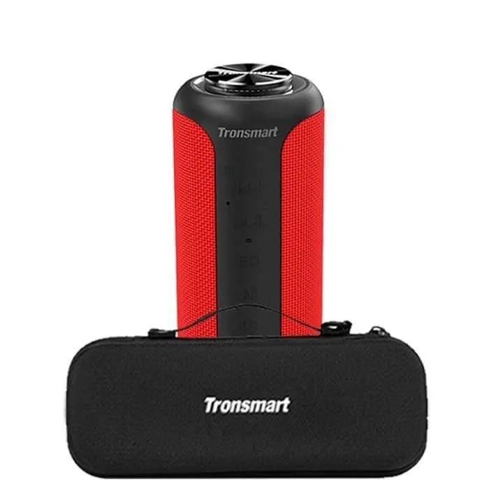 Tronsmart T6 Plus (Upgraded Edition) Bluetooth 5.0-Lautsprecher 40 W tragbarer TWS-Lautsprecher IPX6-Säule mit NFC, TF-Karte, USB-Flash-Laufwerk