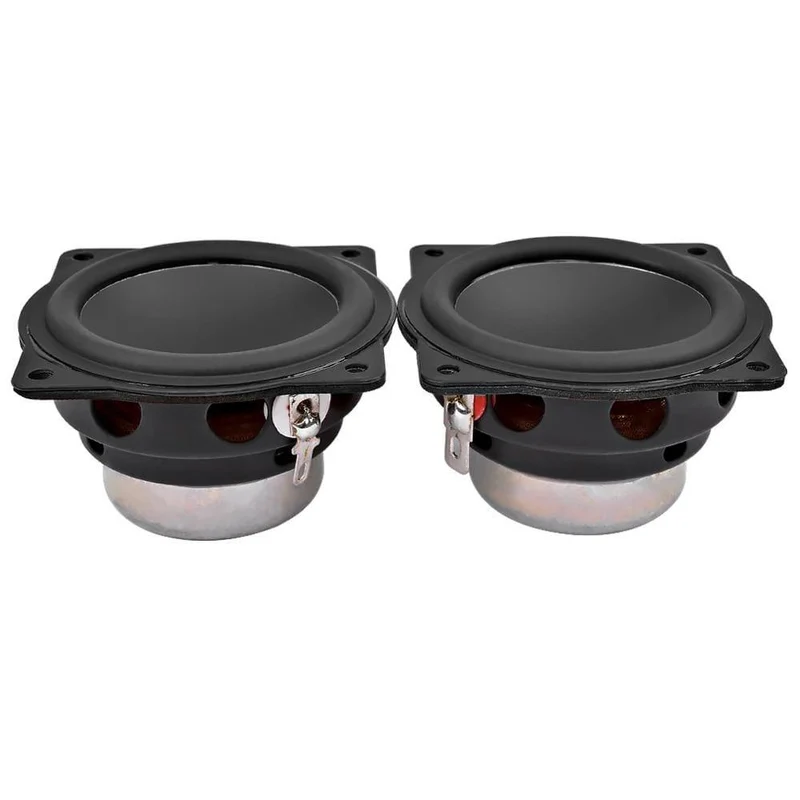 2-teilige tragbare 2-Zoll-Mini-Audio-Lautsprecher 4 Ohm 20 W Bluetooth-Lautsprecher mit voller Reichweite für Heimwerker
