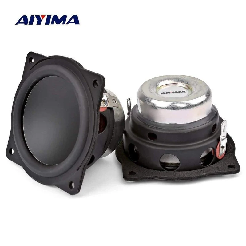 2-teilige tragbare 2-Zoll-Mini-Audio-Lautsprecher 4 Ohm 20 W Bluetooth-Lautsprecher mit voller Reichweite für Heimwerker