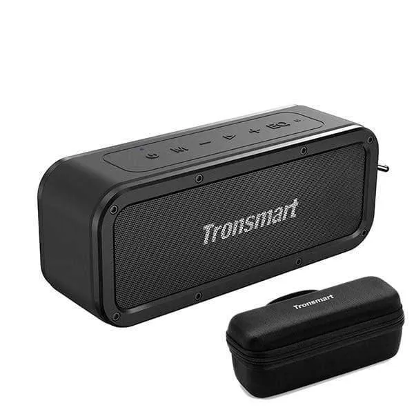Tronsmart Force Bluetooth-Lautsprecher Bluetooth 5.0 Tragbarer Lautsprecher IPX7 Wasserdichte 40-W-Lautsprecher 15-Stunden-Spielzeit mit Sprachassistent
