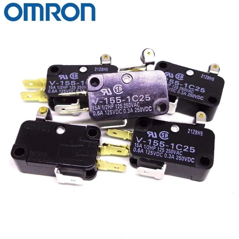 10PCS Original OMRON Mikroschalter V-15-1A5 V-152-1C25 V-153-1C25 V-155-1C25 V-156-1C25 Neue Und Original OMRON Mikroschalter