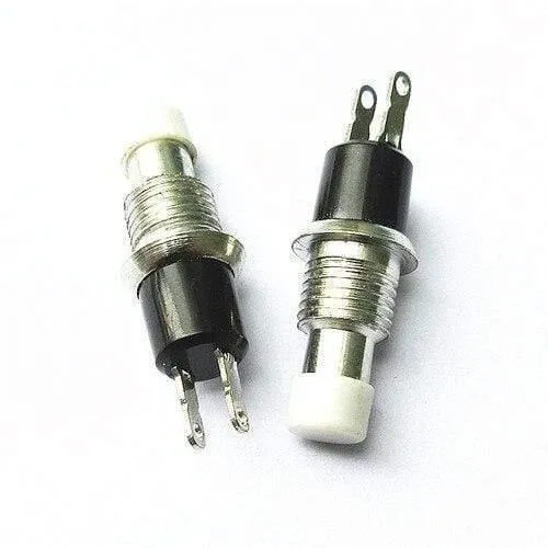 10 Stück 7 mm Momentan-Drucktastenschalter, Reset-Mikroschalter, normalerweise offen, PBS-110