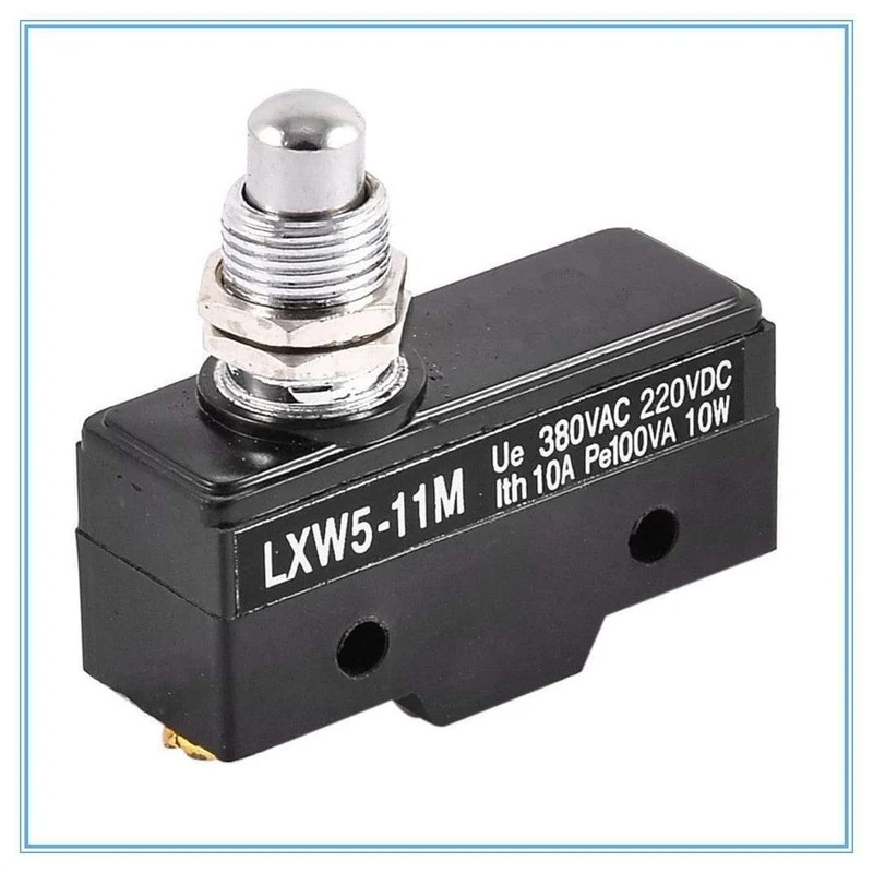 AC 380V DC 220V 10A Druckkolben betätigter Momentum-Endschalter LXW5-11M