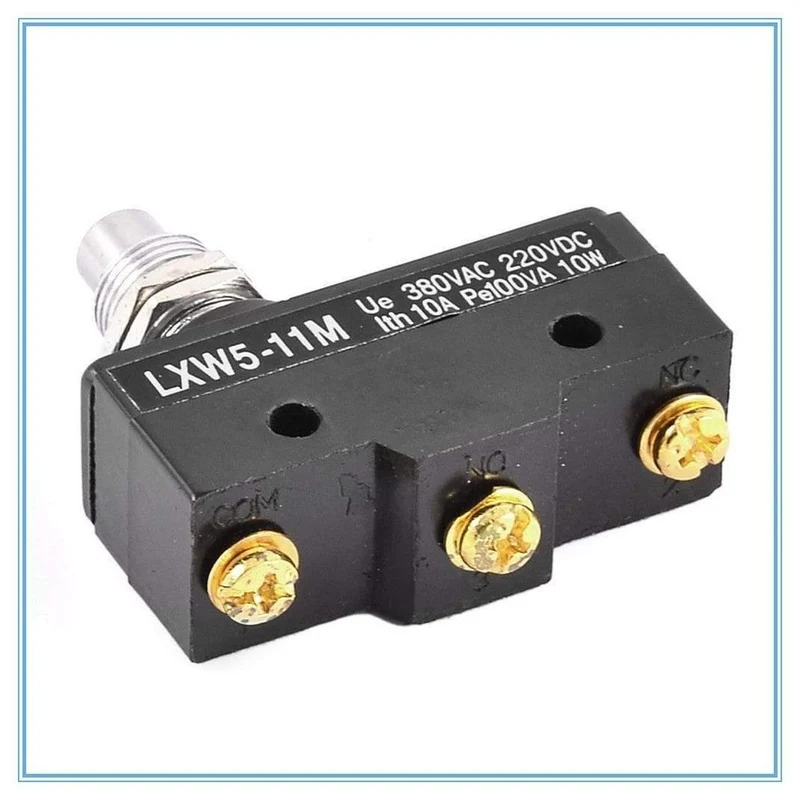 AC 380V DC 220V 10A Druckkolben betätigter Momentum-Endschalter LXW5-11M