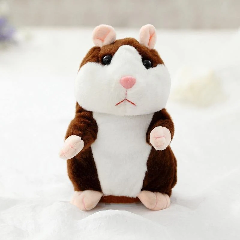 Dropshipping Förderung 15cm Schöne Reden Hamster Sprechen Sprechen Sound Aufzeichnen Wiederholen Gefüllte Plüsch Tier Kawaii Hamster Spielzeug