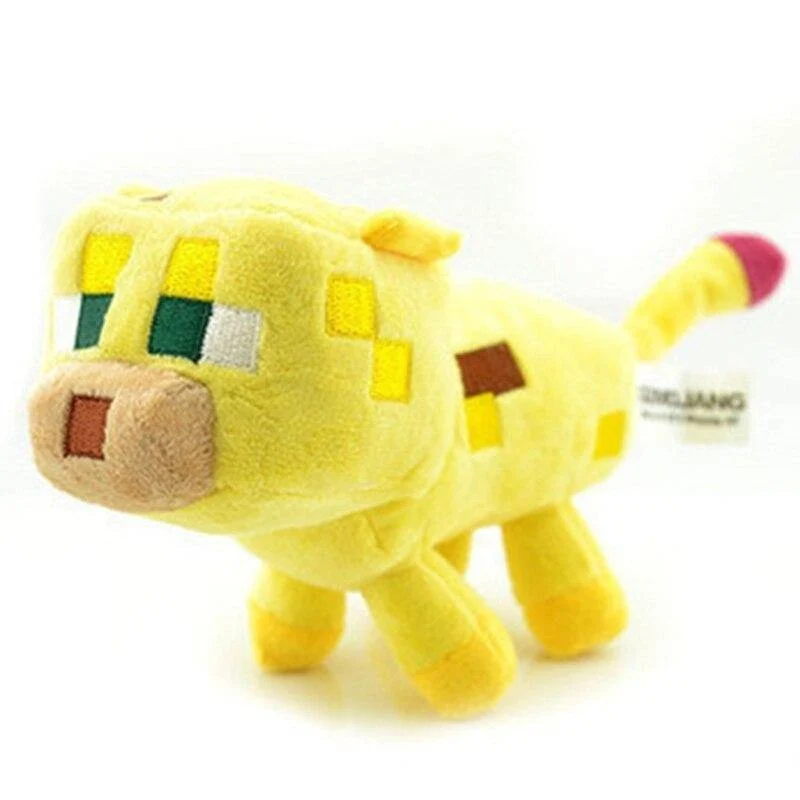 24 Stile Minecrafted Gefüllte Plüschtiere Puppe Zombie Fledermaus Tintenfisch Mooshroom Enderman Ozelot Schwein Baby Schaf Kinder Geburtstagsgeschenk Spielzeug
