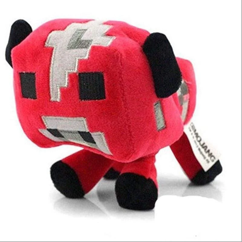 24 Stile Minecrafted Gefüllte Plüschtiere Puppe Zombie Fledermaus Tintenfisch Mooshroom Enderman Ozelot Schwein Baby Schaf Kinder Geburtstagsgeschenk Spielzeug