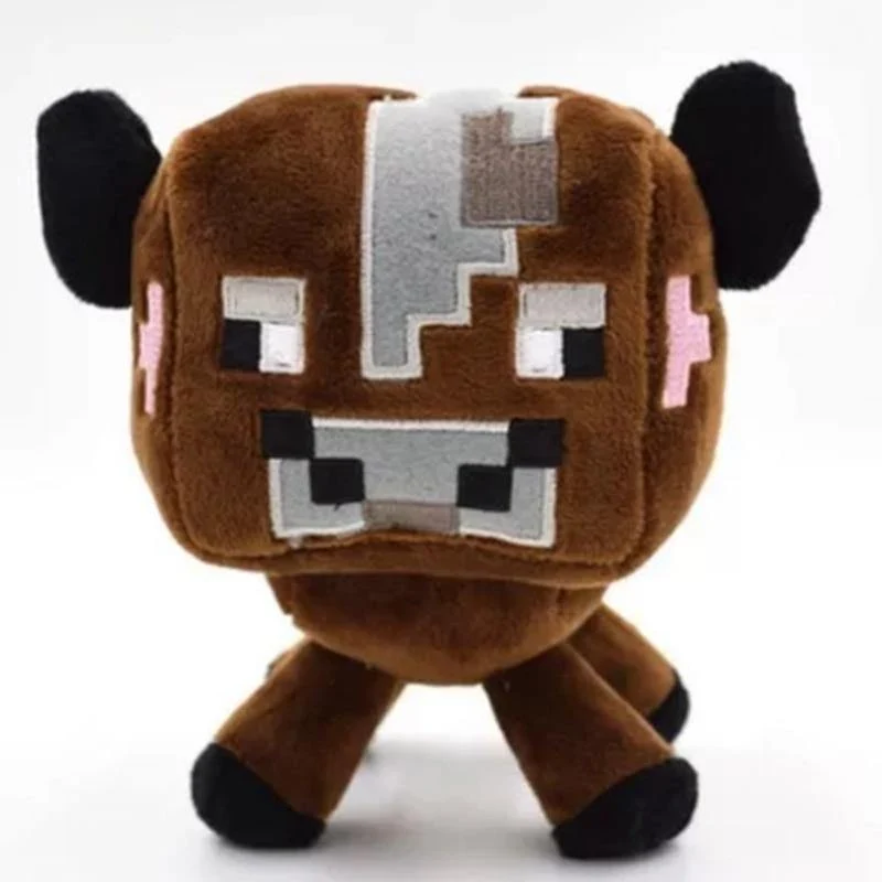24 Stile Minecrafted Gefüllte Plüschtiere Puppe Zombie Fledermaus Tintenfisch Mooshroom Enderman Ozelot Schwein Baby Schaf Kinder Geburtstagsgeschenk Spielzeug