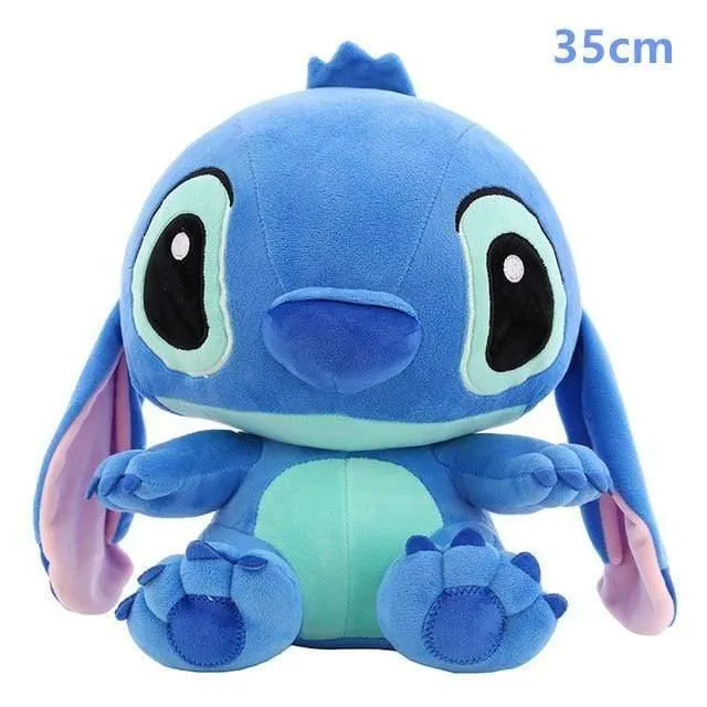80cm; 45 / 20cm Berühmtes Kinderspielzeug Kawaii Stich Plüschpuppenspielzeug Anime Lilo und Stich Niedliches Stichspielzeug für Kinder Kindergeburtstagsgeschenk