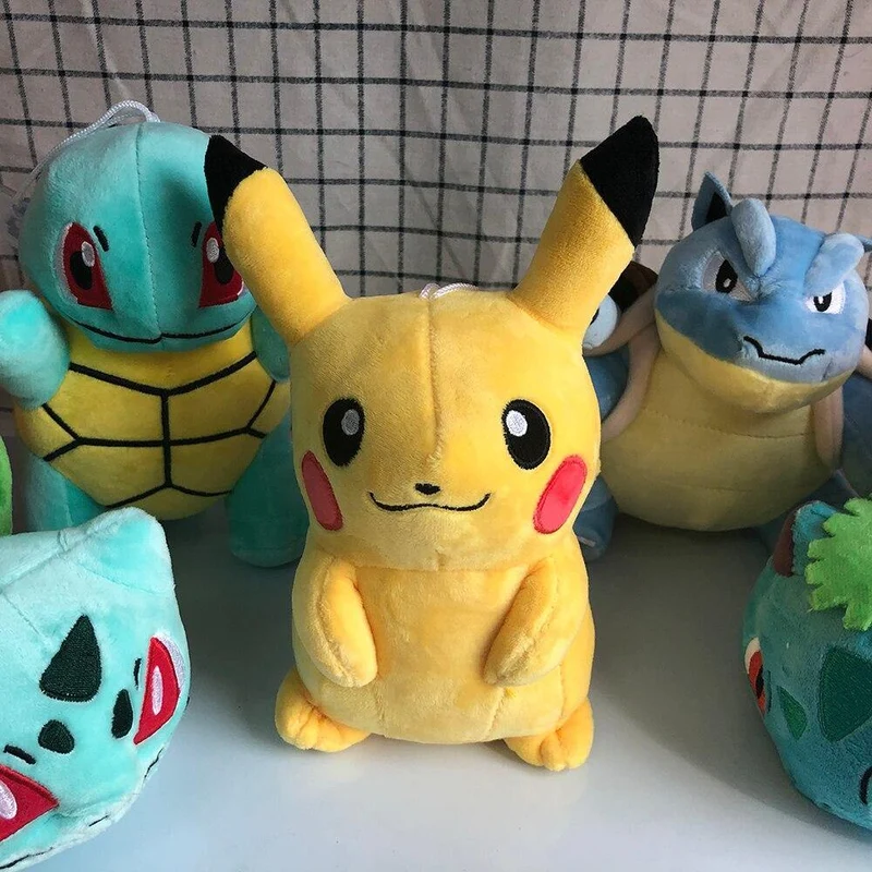 Pikachu Bulbasaur Squirtle Charmander Charizard Blastoise Eevee Lapras Snorlax Plüsch Puppe Stofftiere Gitts Für Kinder Kinder