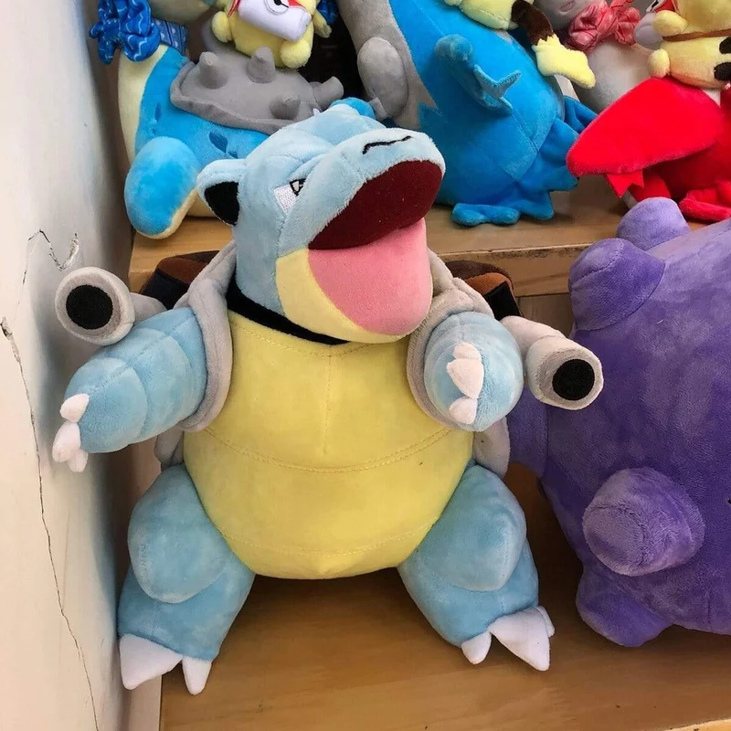 Charmander Squirtle Bulbasaur Pikachu Plüschtiere Eevee Snorlax Gengar Jigglypuff Gefüllte Puppe Geschenke für Kinder Cartoon Spielzeug