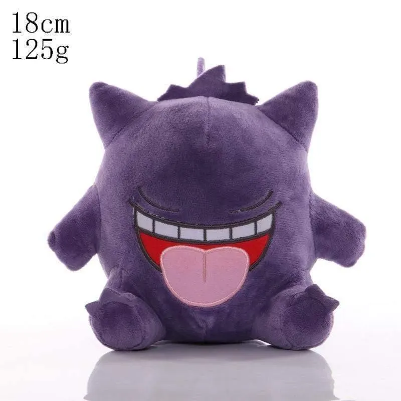 Charmander Squirtle Bulbasaur Pikachu Plüschtiere Eevee Snorlax Gengar Jigglypuff Gefüllte Puppe Geschenke für Kinder Cartoon Spielzeug