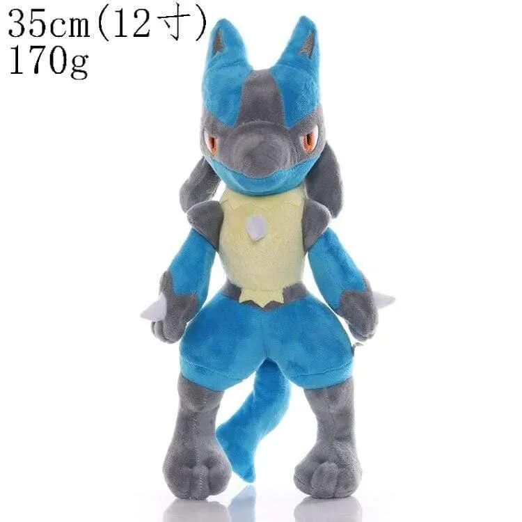 Charmander Squirtle Bulbasaur Pikachu Plüschtiere Eevee Snorlax Gengar Jigglypuff Gefüllte Puppe Geschenke für Kinder Cartoon Spielzeug