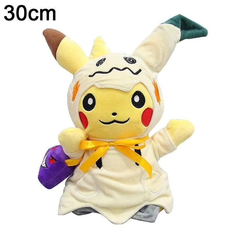 Charmander Squirtle Bulbasaur Pikachu Plüschtiere Eevee Snorlax Gengar Jigglypuff Gefüllte Puppe Geschenke für Kinder Cartoon Spielzeug