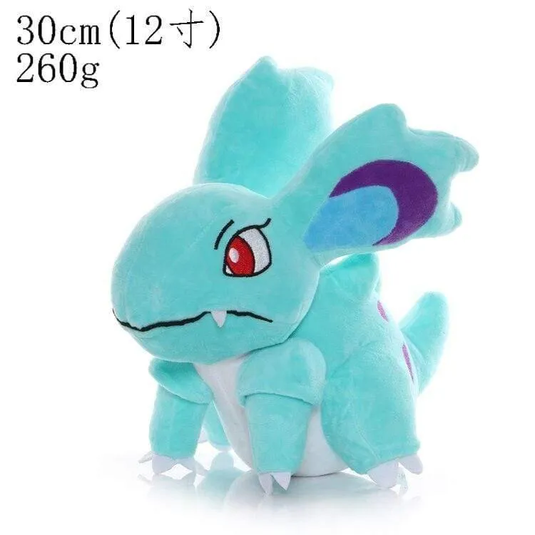 Charmander Squirtle Bulbasaur Pikachu Plüschtiere Eevee Snorlax Gengar Jigglypuff Gefüllte Puppe Geschenke für Kinder Cartoon Spielzeug