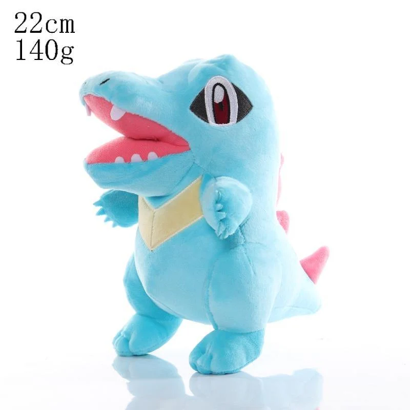 Charmander Squirtle Bulbasaur Pikachu Plüschtiere Eevee Snorlax Gengar Jigglypuff Gefüllte Puppe Geschenke für Kinder Cartoon Spielzeug