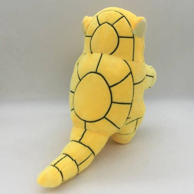 Erstausgabe Sandshrew Plüsch Niedlich Gelb Pangolin Puppenspielzeug Anime Tier Sandslash Weich Für Kinder Geschenk (Sandshrew 30cm)