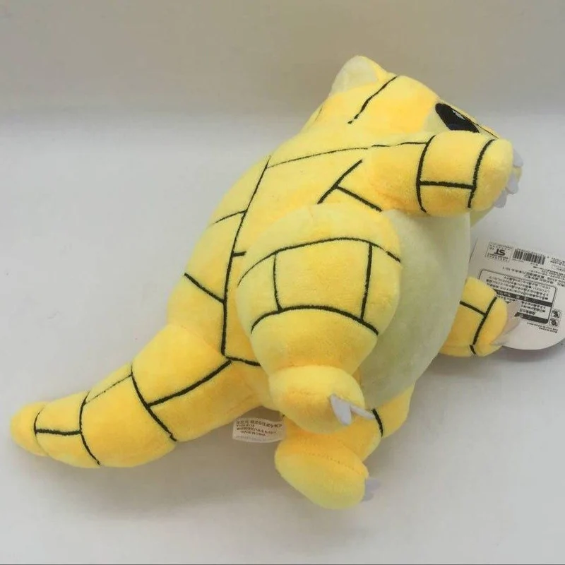 Erstausgabe Sandshrew Plüsch Niedlich Gelb Pangolin Puppenspielzeug Anime Tier Sandslash Weich Für Kinder Geschenk (Sandshrew 30cm)