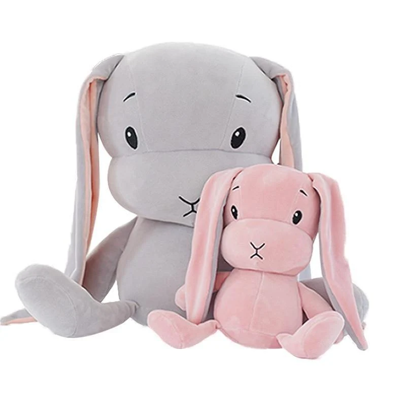 70 CM 50CM 30CM Nettes Kaninchen Plüschtier Superweiche Hase Gefüllte Plüschtier Tier Baby Spielzeug Puppe Baby Begleitung Schlafspielzeug Kinder Geschenke
