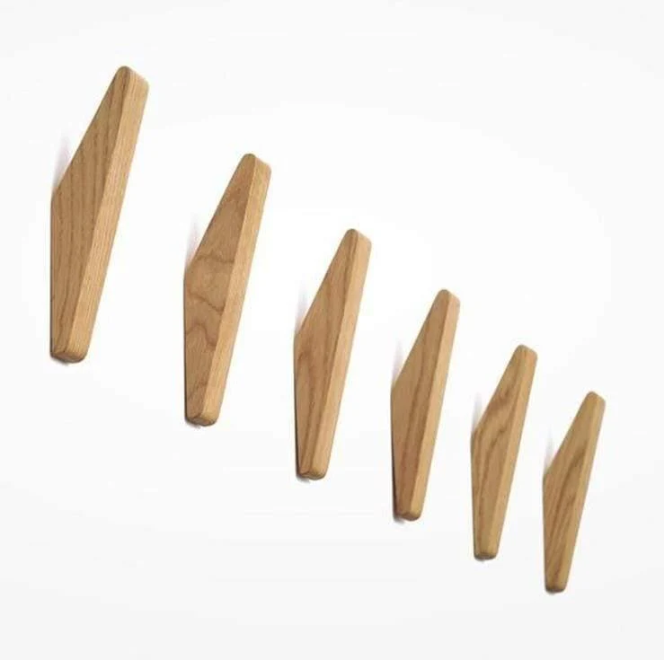 Nordic Style Davids Deer Massivgummi Holz Kleiderhaken Schlüsselhalter Schrankgriff Türgriffe Eingangsbereich Holzhaken