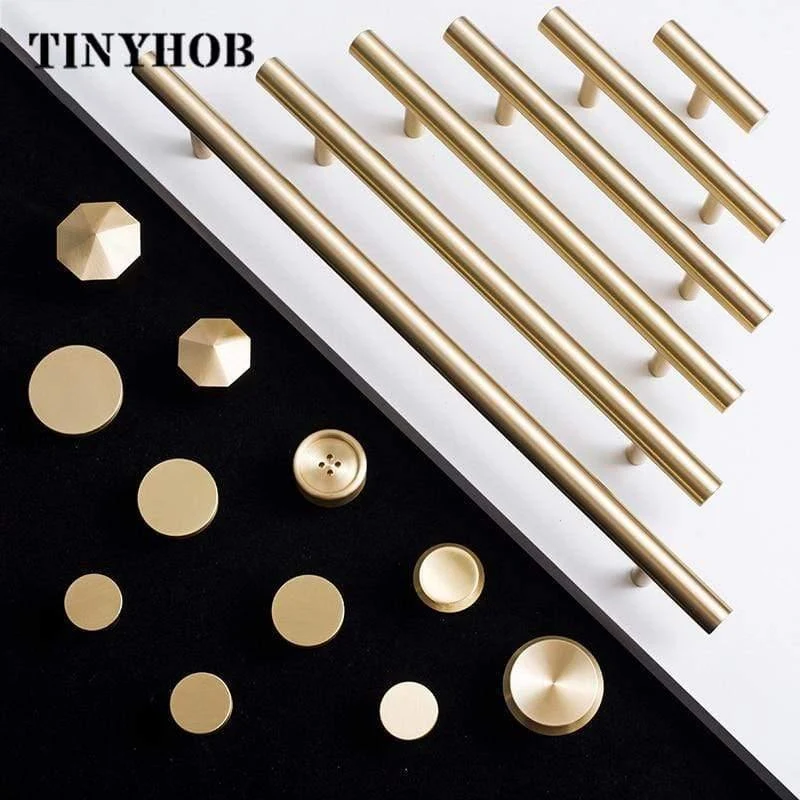 Europäischer Stil/Gold Massiv Messing Schrank Lange Griffe Möbel Schubladengriffe Schublade T Bar Küchengriffe Möbelgriff Hardware