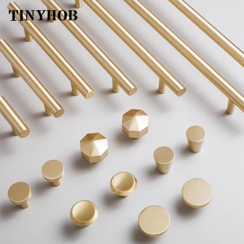 Europäischer Stil/Gold Massiv Messing Schrank Lange Griffe Möbel Schubladengriffe Schublade T Bar Küchengriffe Möbelgriff Hardware