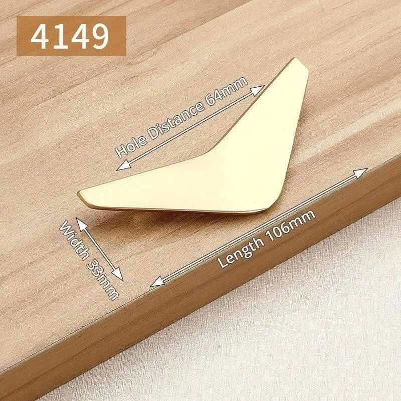 Goldfarbene Schrankknöpfe und Griffe, luxuriöse goldene Küchenschrank-Türgriffe, europäische Schubladen-Möbelgriff-Hardware