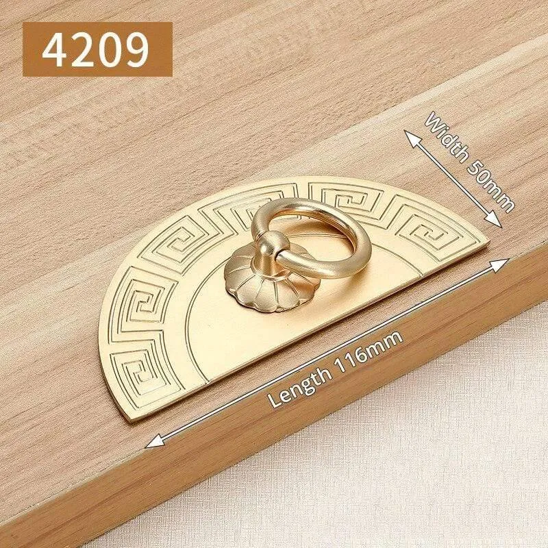 Goldfarbene Schrankknöpfe und Griffe, luxuriöse goldene Küchenschrank-Türgriffe, europäische Schubladen-Möbelgriff-Hardware