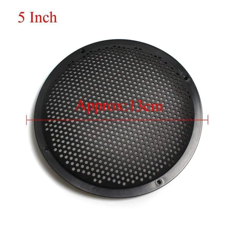 5 ZOLL 6.5 ZOLL 8 ZOLL 10 ZOLL Koaxialer Subwoofer-Lautsprecher Netzabdeckung Schutzdekorative Netzgitter Kreis Lautsprecher Lautsprecherzubehör