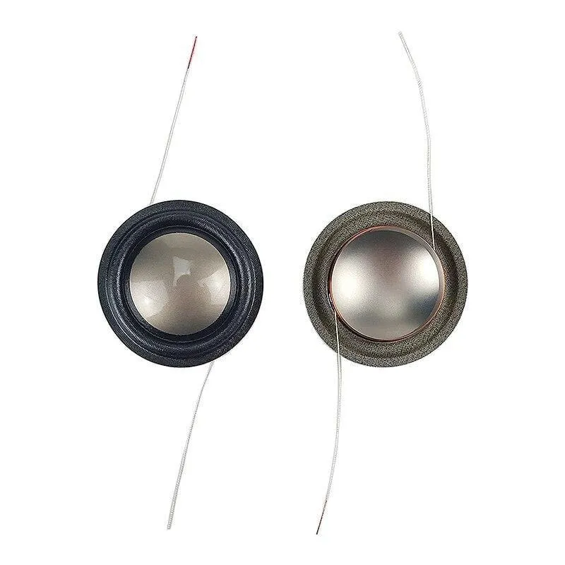 GHXAMP 25.9 mm Hochtöner Schwingspule Titanfolie 8 Ohm Lautsprecher Reparaturteile 26 Kern Für Schwarzweißlautsprecher Kupferbeschichtete Aluminiumspule 2 STÜCKE