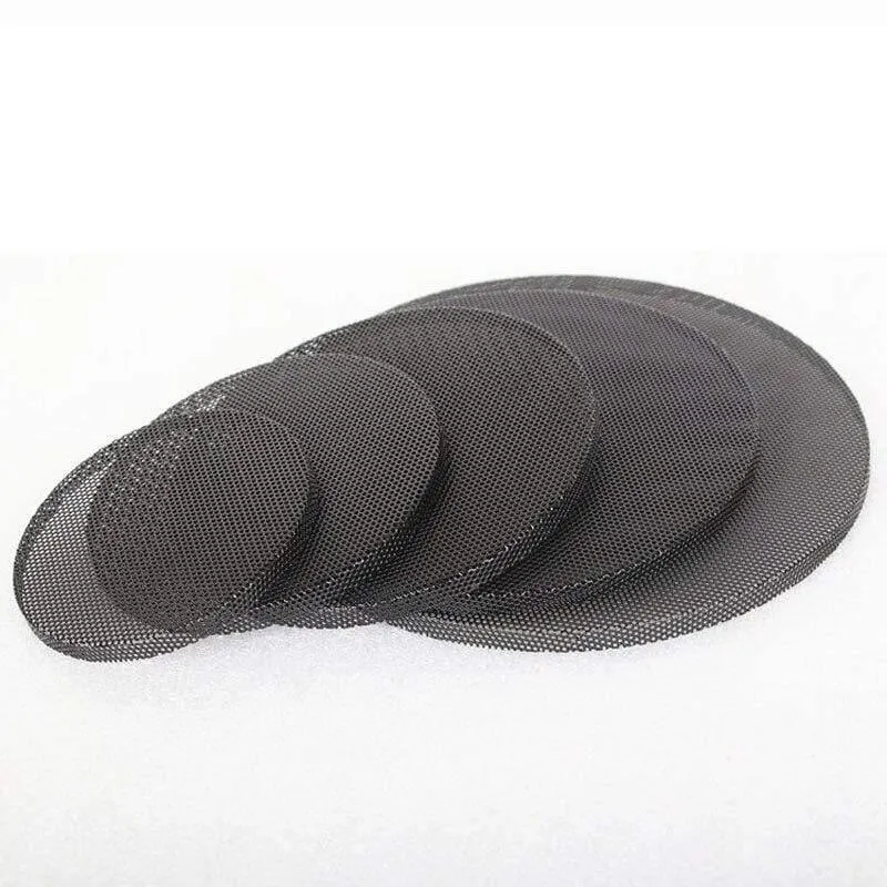 Für 1 "/ 2" / 2.5 "/ 3" / 3.5 "/ 4" / 5 "/ 6" / 8 "Zoll Lautsprecherumwandlungsnetzabdeckung Car Audio Dekorativer Kreis Metallgitter-Gitterschutz