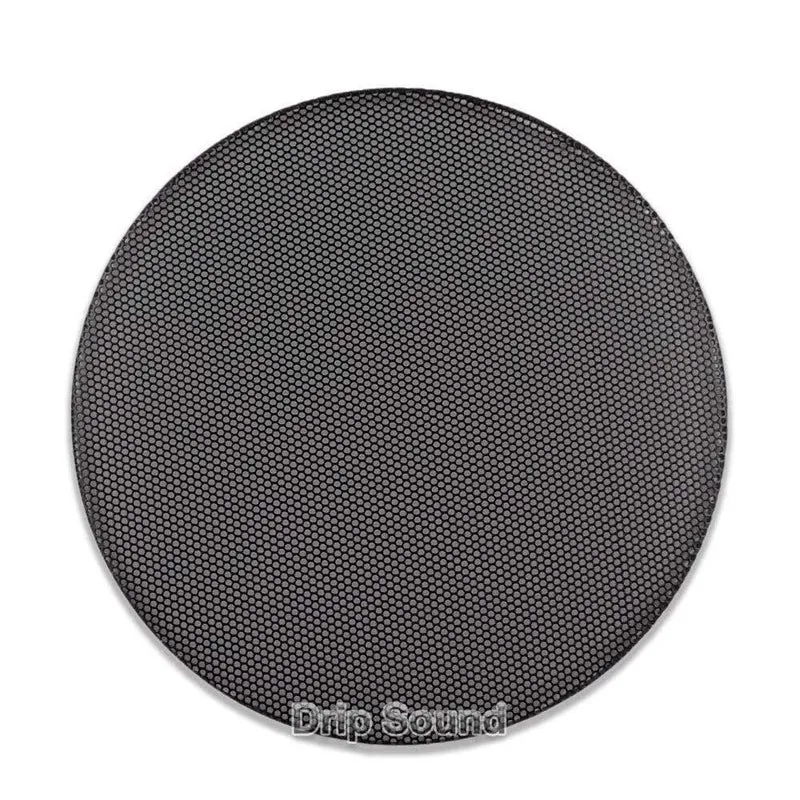 Für 1 "/ 2" / 2.5 "/ 3" / 3.5 "/ 4" / 5 "/ 6" / 8 "Zoll Lautsprecherumwandlungsnetzabdeckung Car Audio Dekorativer Kreis Metallgitter-Gitterschutz