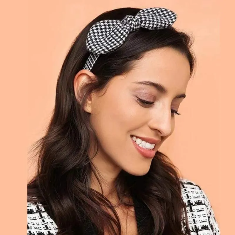 Mode Dame Stoff Große Band Haar Hoop Mädchen Bogen Verbreitert Stirnband Ornamente Haarbänder Für Frauen Kopfbedeckungen Haar Zubehör
