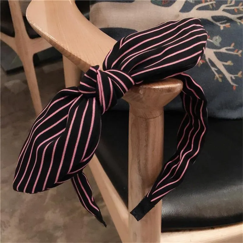 Mode Dame Stoff Große Band Haar Hoop Mädchen Bogen Verbreitert Stirnband Ornamente Haarbänder Für Frauen Kopfbedeckungen Haar Zubehör