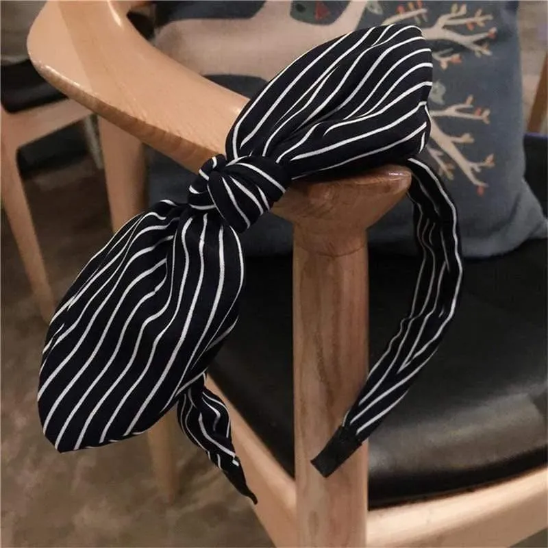 Mode Dame Stoff Große Band Haar Hoop Mädchen Bogen Verbreitert Stirnband Ornamente Haarbänder Für Frauen Kopfbedeckungen Haar Zubehör