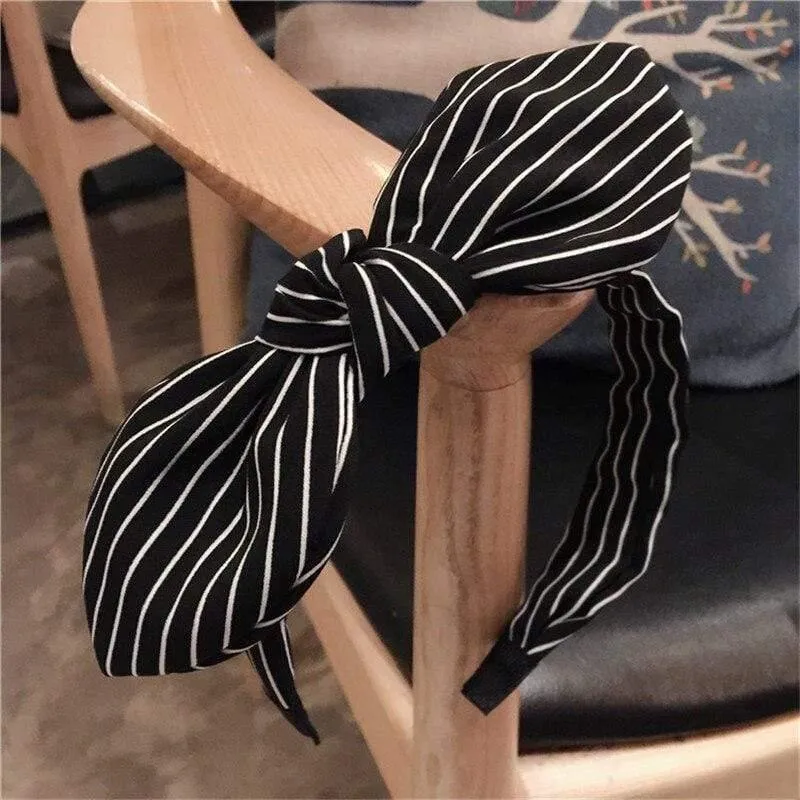 Mode Dame Stoff Große Band Haar Hoop Mädchen Bogen Verbreitert Stirnband Ornamente Haarbänder Für Frauen Kopfbedeckungen Haar Zubehör
