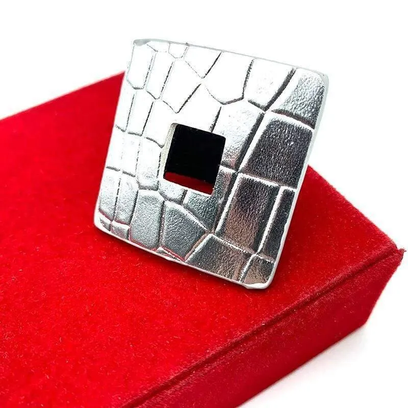 Crack Lederring für Frauen Hochzeitsschmuck Punk Prom Fingerring Zubehör Ringe Gothic Jewellery Großhandel Prsten