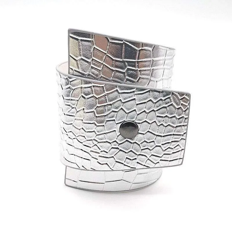 Crack Lederring für Frauen Hochzeitsschmuck Punk Prom Fingerring Zubehör Ringe Gothic Jewellery Großhandel Prsten