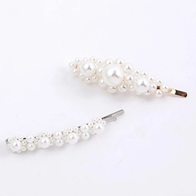 5 Stück Perle Haarnadel Damenmode Weiche Perle Haarnadel Haarspange Mädchen Haarspange Haarspange Set Haarschmuck Schmuck