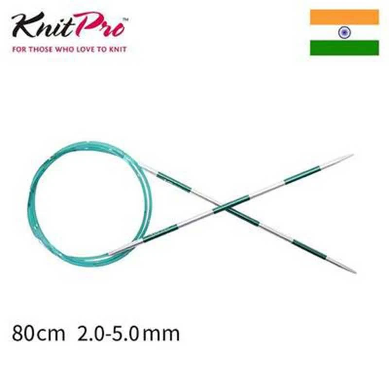 1 Stück Knitpro SmartStix 80 cm Feste Rundstricknadel Buntes Aluminium DIY Arts Crafts Nähen
