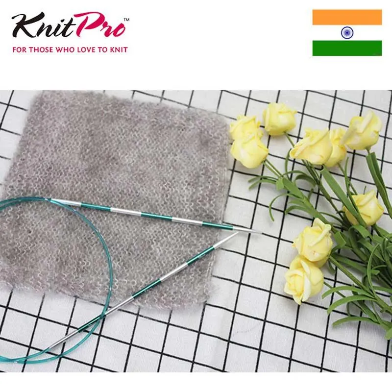 1 Stück Knitpro SmartStix 80 cm Feste Rundstricknadel Buntes Aluminium DIY Arts Crafts Nähen