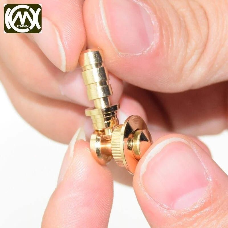 1 Satz (2 Anschlüsse und 1 Knopfschloss) 18 Karat goldene Zinklegierung Uhrengehäuse Kombination Scharnier und Schloss Hardware (18 Karat Golden)