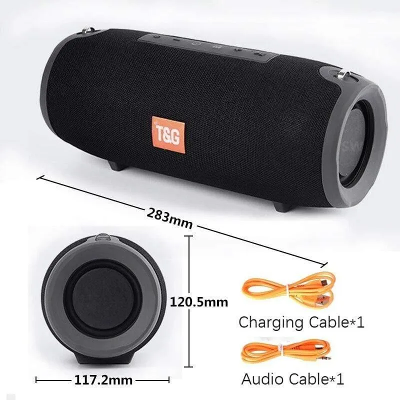 TG118 Hochleistungs-40-W-Bluetooth-Lautsprecher Wasserdichte tragbare Säule für PC-Computerlautsprecher Subwoofer Boom Box Music Center Radio