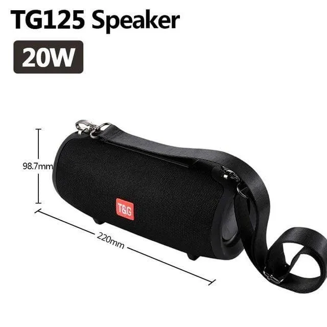 TG118 Hochleistungs-40-W-Bluetooth-Lautsprecher Wasserdichte tragbare Säule für PC-Computerlautsprecher Subwoofer Boom Box Music Center Radio