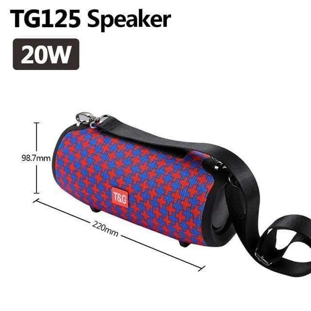 TG118 Hochleistungs-40-W-Bluetooth-Lautsprecher Wasserdichte tragbare Säule für PC-Computerlautsprecher Subwoofer Boom Box Music Center Radio